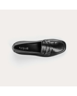 Mocassins collège HEMA à bout carré en cuir