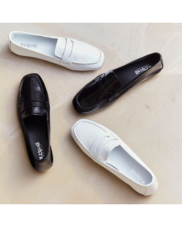 Mocassins Hema pour femme en cuir vernis CC : style et caractère | Reqins