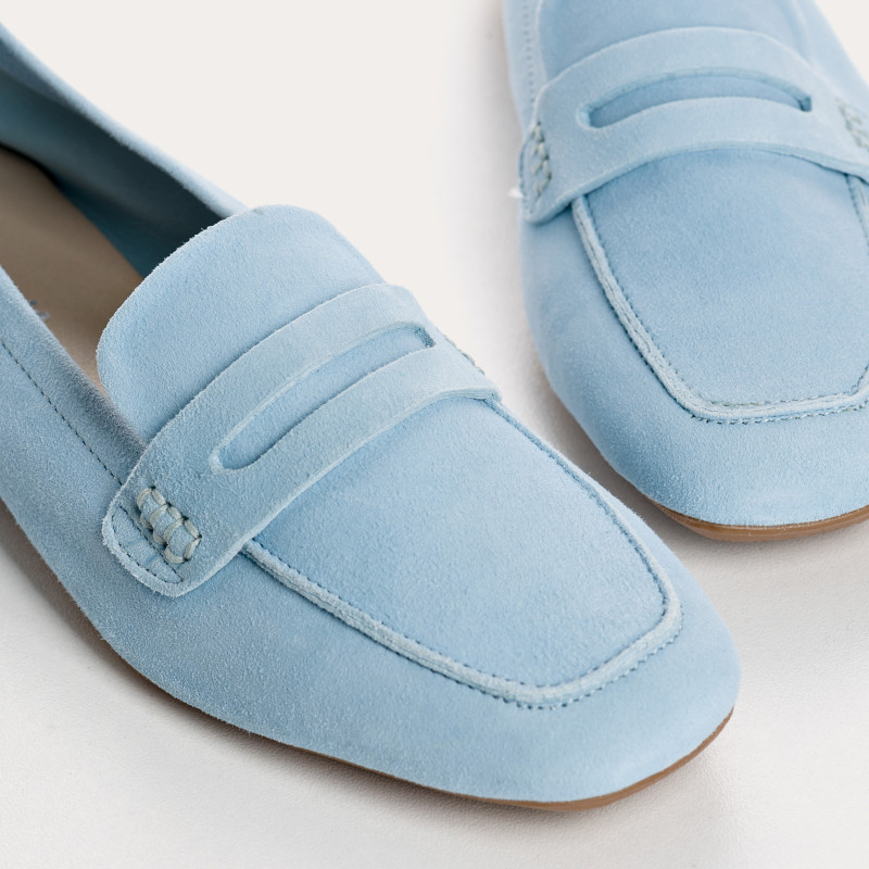 Mocassins Hema Femme en cuir velours : douceur et confort | Reqins