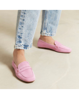Mocassins Hema Femme en cuir velours : douceur et confort | Reqins