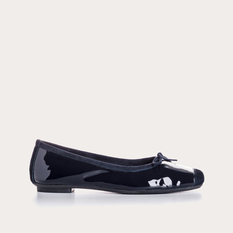 Ballerine Bleu Marine Femme - HARMONY | Reqins