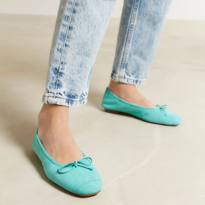 Ballerinas Flexible Leather Harmony: Premium Comfort and Elegance