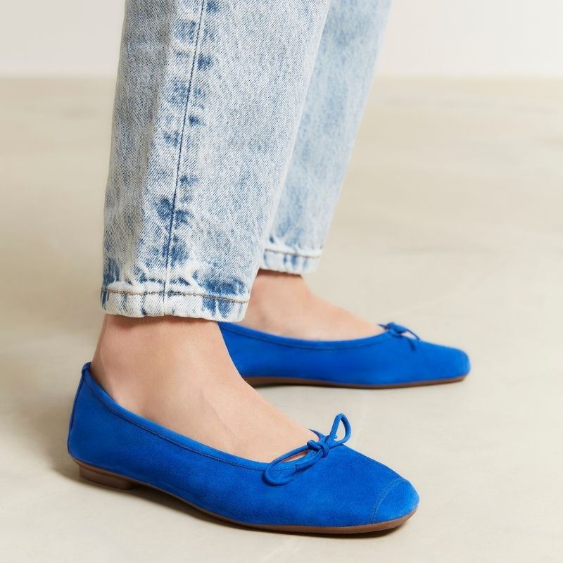 Ballerines femme en cuir souple HARMONY : Confort Premium et Elégance