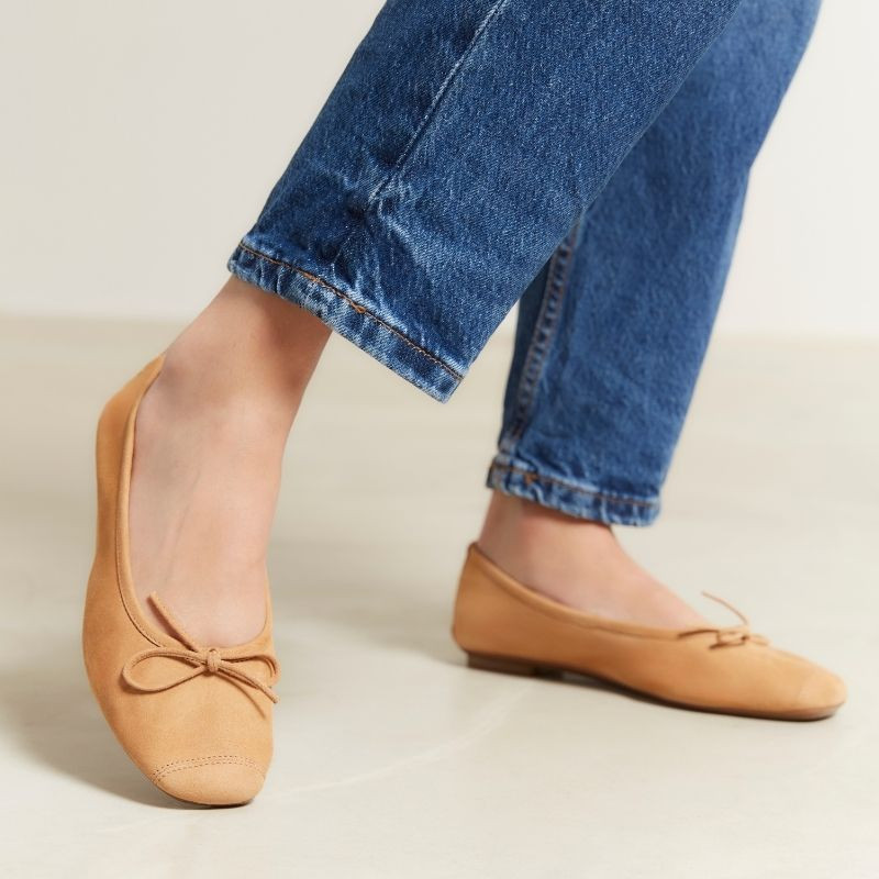 Ballerines femme en cuir souple HARMONY : Confort Premium et Elégance