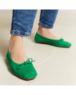 Ballerinas Flexible Leather Harmony: Premium Comfort and Elegance