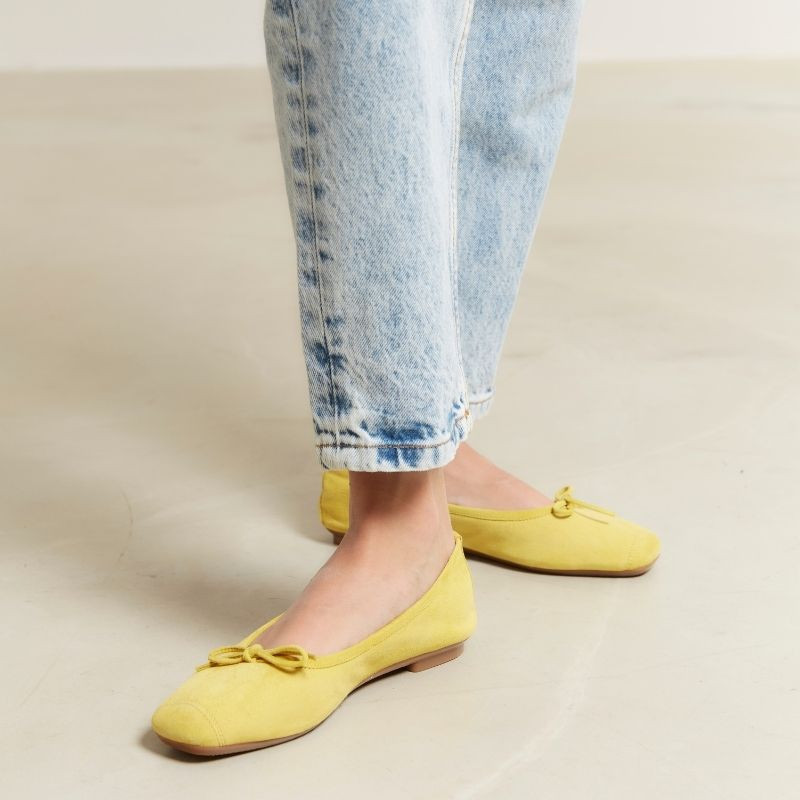 Ballerines femme en cuir souple HARMONY : Confort Premium et Elégance