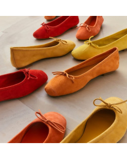 Ballerines femme en cuir souple HARMONY : Confort Premium et Elégance