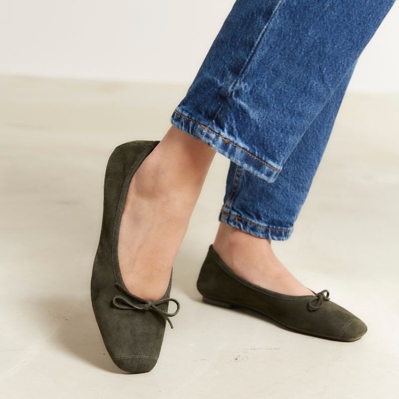 Ballerines femme en cuir souple HARMONY : Confort Premium et Elégance