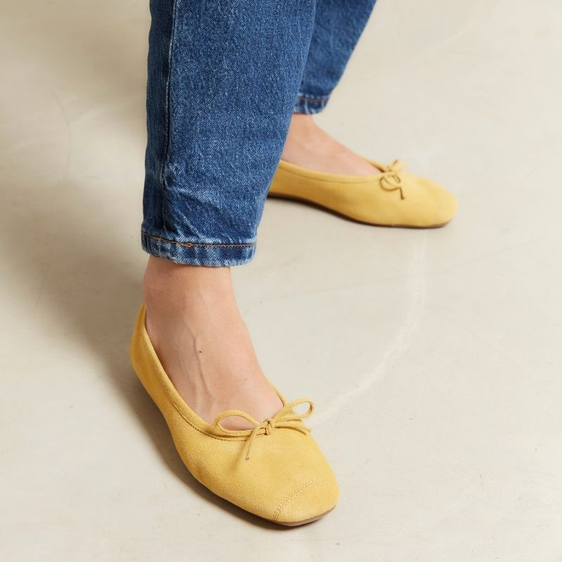 Ballerines femme en cuir souple HARMONY : Confort Premium et Elégance