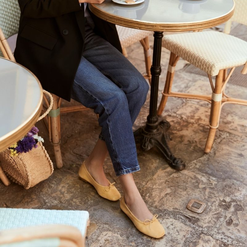 Ballerines femme en cuir souple HARMONY : Confort Premium et Elégance