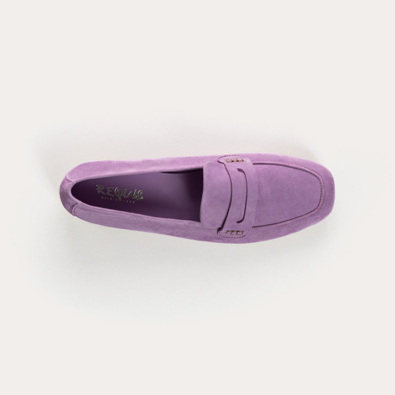 Mocassins Hema cuir velours CC Femme : style et modernité | Reqins