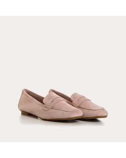 Mocassins Hema cuir velours CC Femme : style et modernité | Reqins