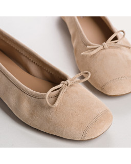 Ballerinas Flexible Leather Harmony: Premium Comfort and Elegance