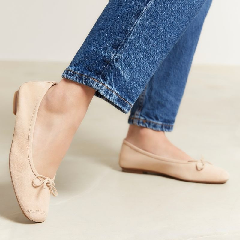 Ballerines femme en cuir souple HARMONY : Confort Premium et Elégance