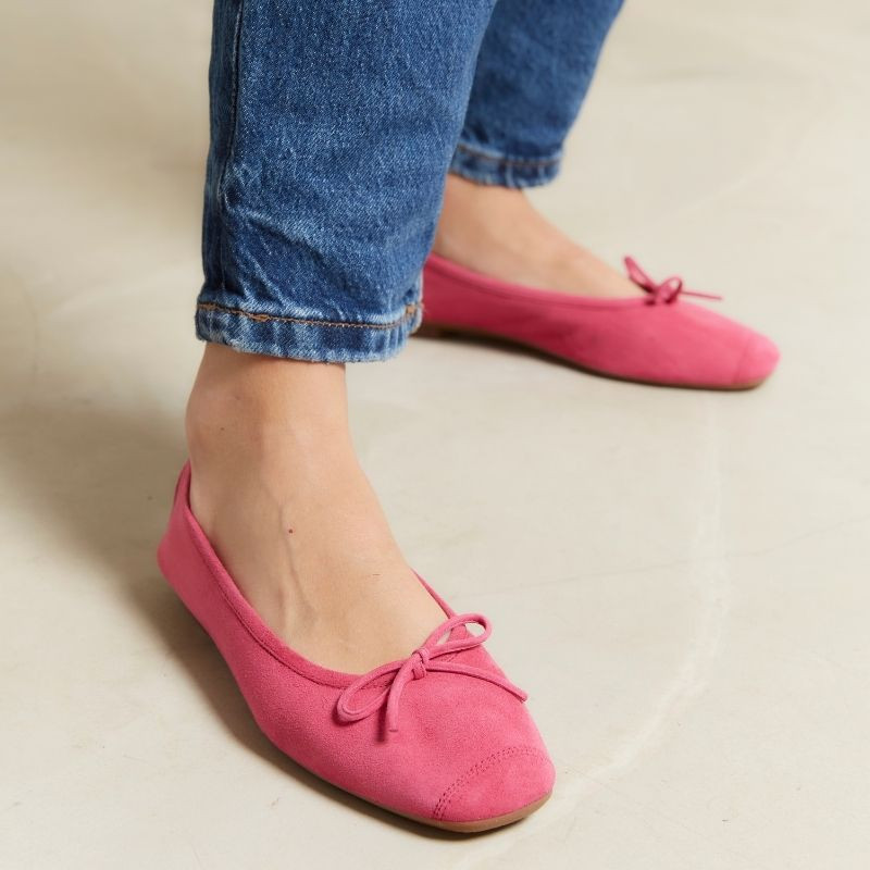 Ballerines femme en cuir souple HARMONY : Confort Premium et Elégance