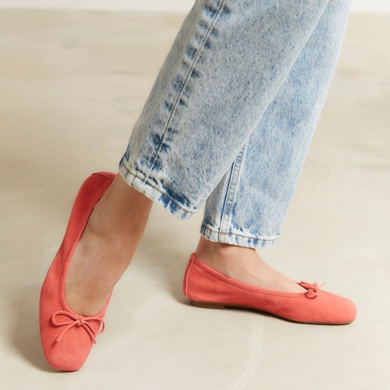 Ballerines femme en cuir souple HARMONY : Confort Premium et Elégance