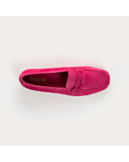 Mocassins Hema cuir velours CC Femme : style et modernité | Reqins