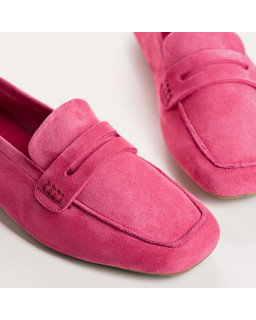 Mocassins Hema cuir velours CC Femme : style et modernité | Reqins