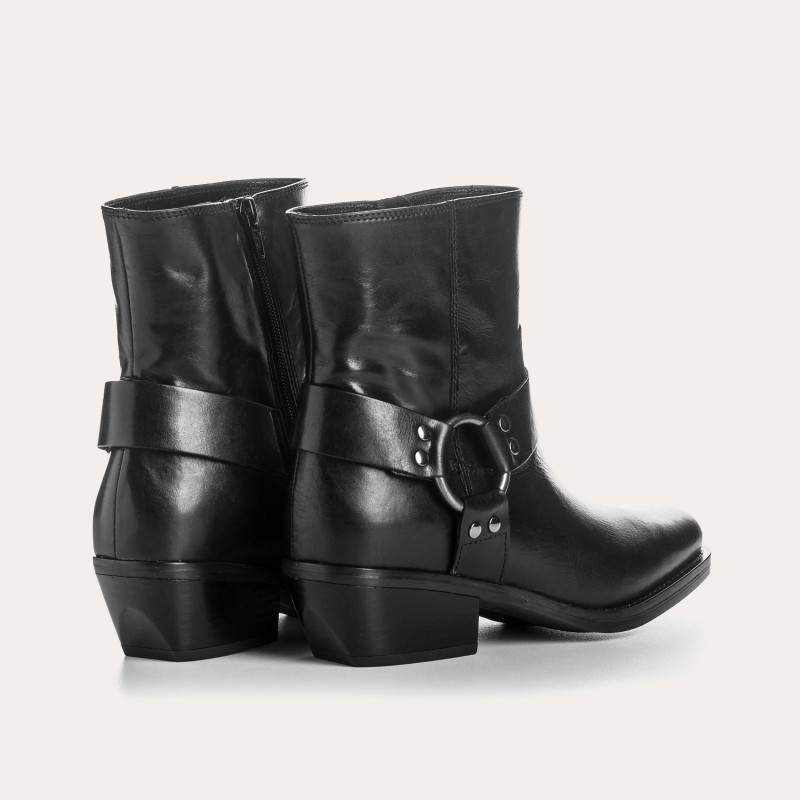 Boots Europa - Santiags Leather Woman I Reqins