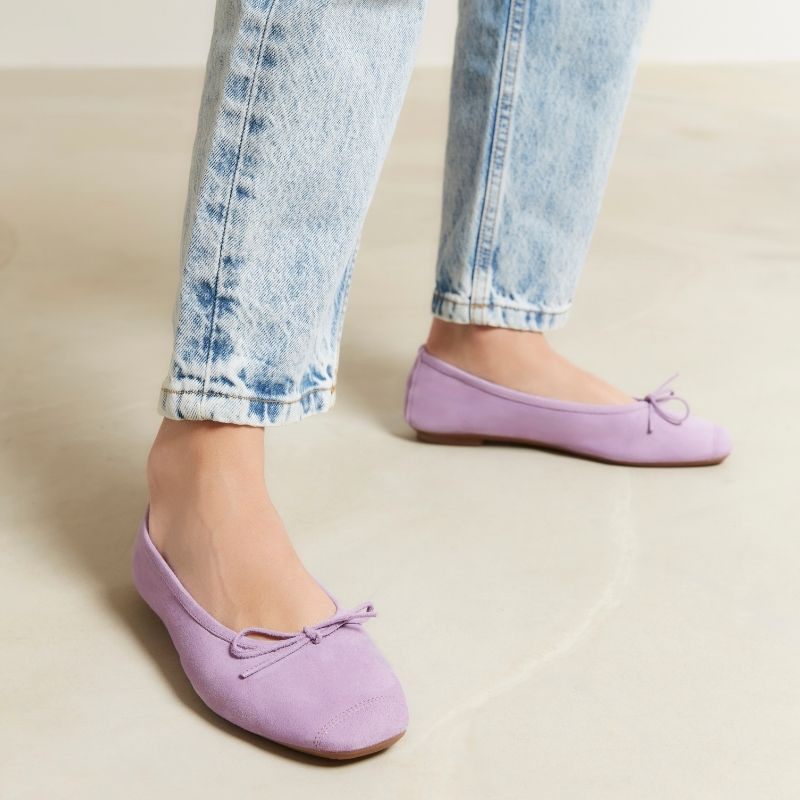 Ballerinas Flexible Leather Harmony: Premium Comfort and Elegance