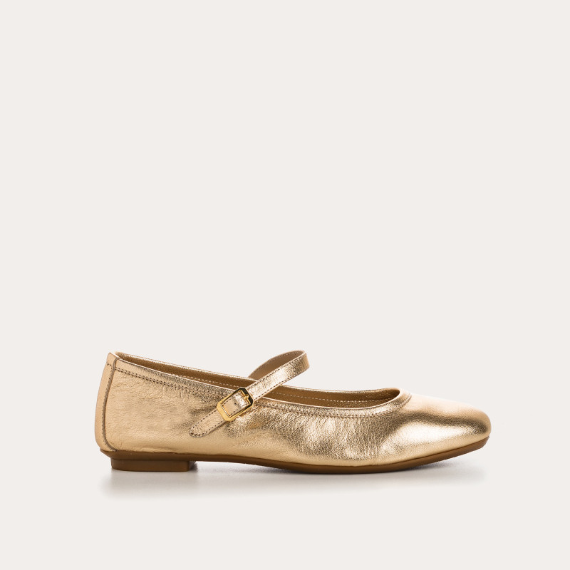 Babies Honor Platinum in Metallic Leather - Bridles and Golden or Silver Loops