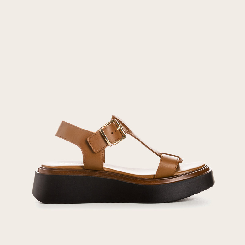 Sandales Louky en cuir – Élégance & confort | Reqins