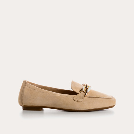 Moccasins Jewel Women's Velvet Leather - Horel | Reqins