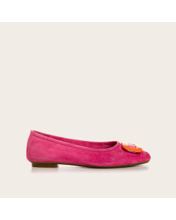 Halmane Ballerinas Velvet Leather | Reqins