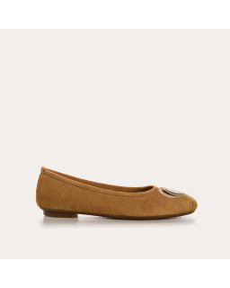 Ballerines Holove en cuir velours – Élégance & confort | Reqins