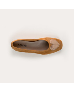 Ballerines Holove en cuir velours – Élégance & confort | Reqins