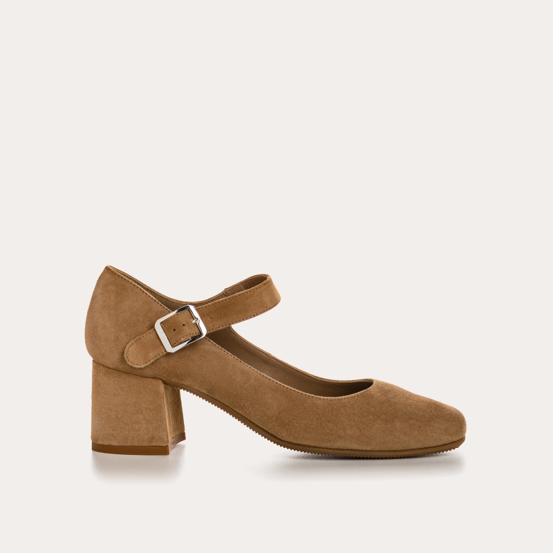 Escarpins Galante cuir velours | Reqins