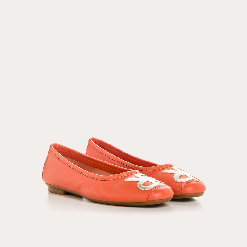 Ballerinas Hopa Leather Brightness | Reqins