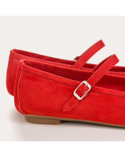 Ballerinas Women's Velvet Leather - Honor Template | Reqins