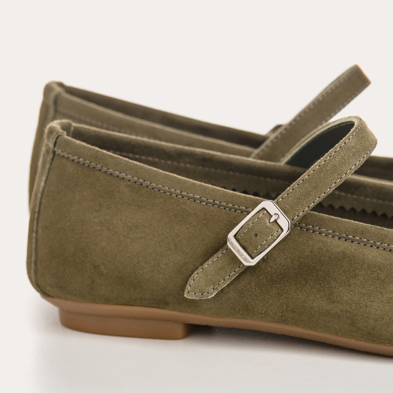 Ballerinas Women's Velvet Leather - Honor Template | Reqins