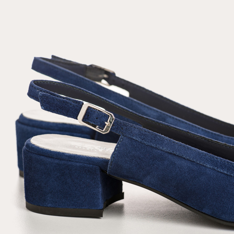 Ballerines Reese slingback velours | Reqins