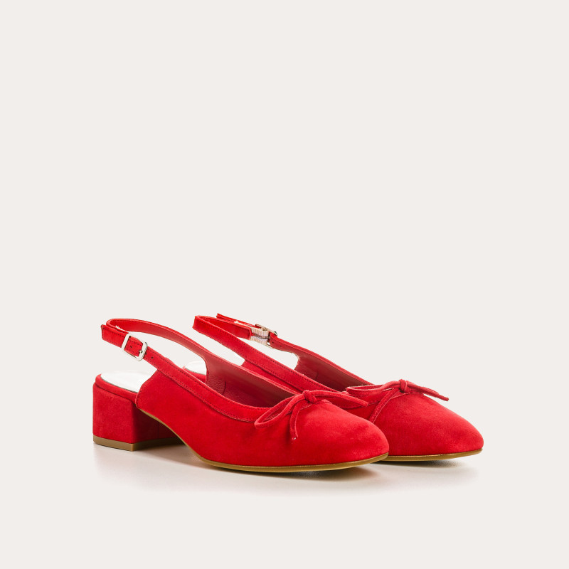 Ballerinas Reese Slingback Velvet | Reqins