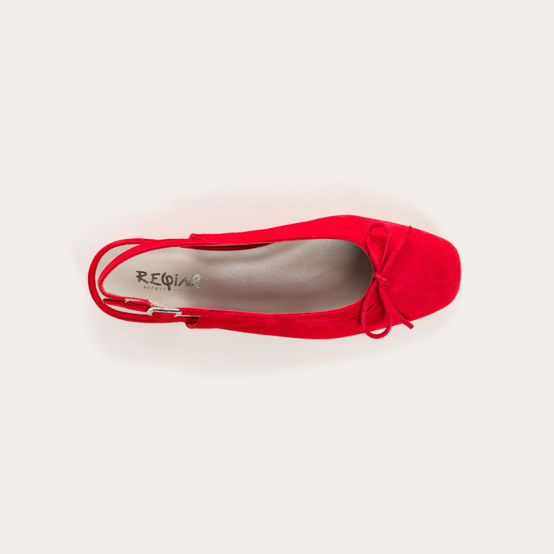 Ballerines Reese slingback velours | Reqins
