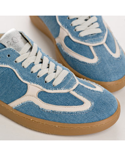 Denim and leather sneakers | Casual style chic reqins