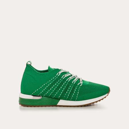 Lycra Khaki Women's Woman Sneakers