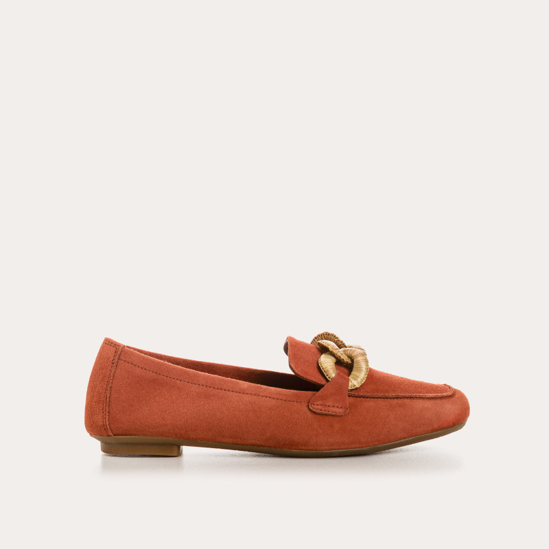 Hamaya moccasins - Women's velvet leather shoes | Reqins