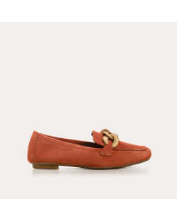 Mocassins HAMAYA - chaussures cuir velours femme | REQINS