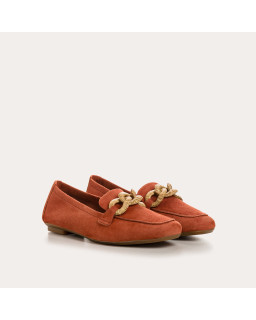 Hamaya moccasins - Women's velvet leather shoes | Reqins
