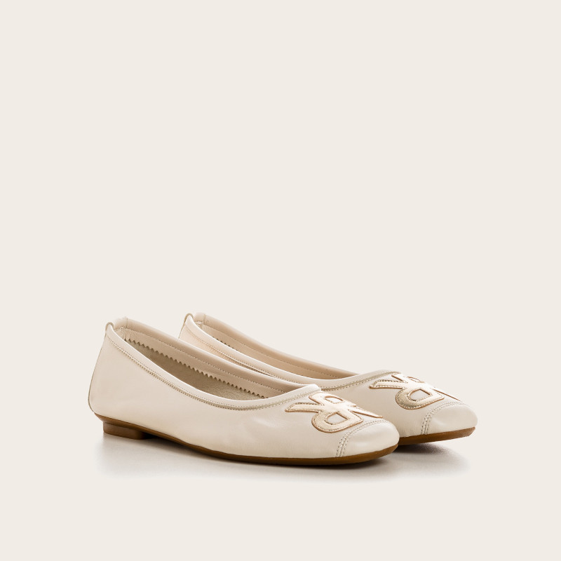 Ballerines Hopa Cuir Éclat | Reqins