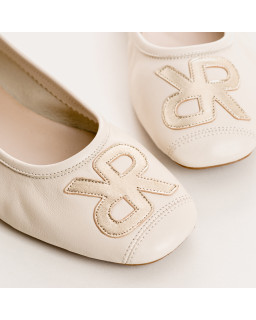 Ballerines Hopa Cuir Éclat | Reqins