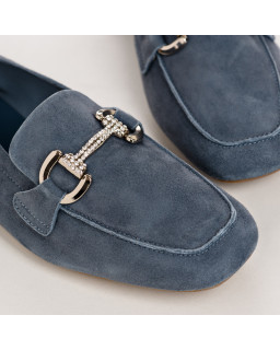 Mocassins Hamilton en cuir velours - Élégance intemporelle - Reqins