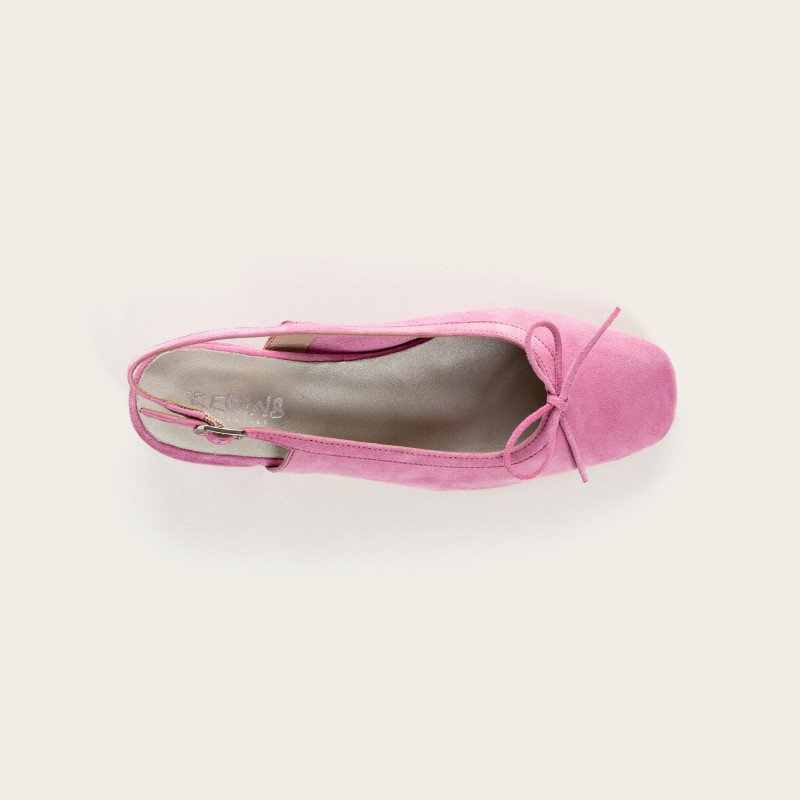 Ballerines Reese slingback velours | Reqins