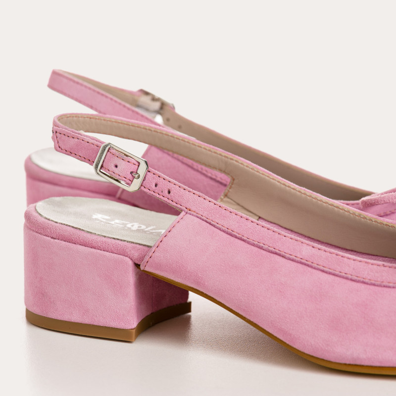 Ballerines Reese slingback velours | Reqins
