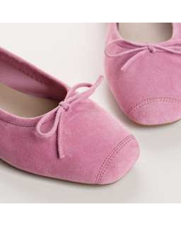 Ballerinas Flexible Leather Harmony: Premium Comfort and Elegance
