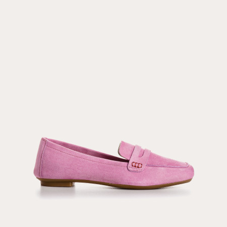 Mocassins Hema cuir velours CC Femme : style et modernité | Reqins