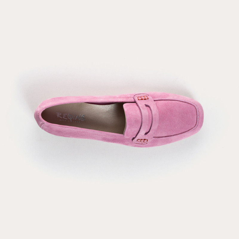 Mocassins Hema cuir velours CC Femme : style et modernité | Reqins